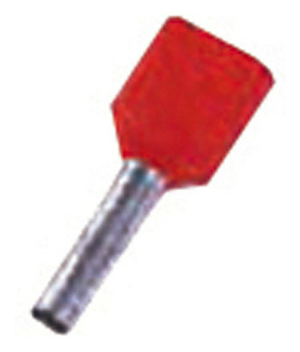 Intercable ICIAE18Z Isolierte Zwillingsaderendhülse (100 Stück) von Intercable