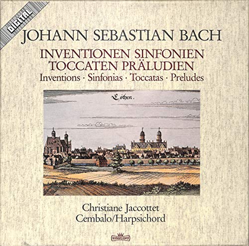Bach: Inventionen, Sinfonien, Toccaten, Präludien - INT 185.709 - Vinyl Box von Intercord