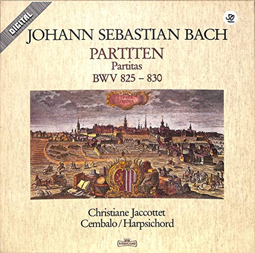 Bach: Partiten / Partitas BWV 825-830; INT 185.708 - Vinyl Box von Intercord