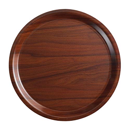 Dienblad LMT rond anti-slip Ø380mm Interhal MY3800-E76 Walnut Dienblad LMT rond anti-slip Ø380mm Interhal MY3800-E76 Walnut von Interhal