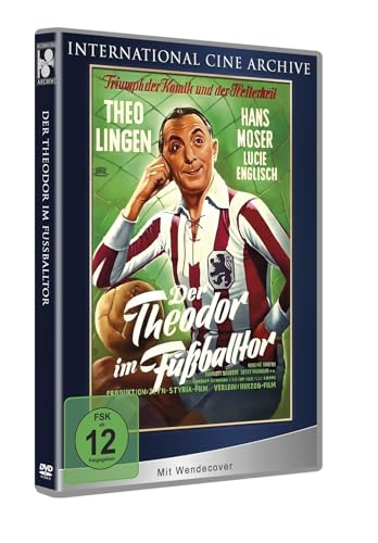 Der Theodor im Fußballtor (1950) - Deutsche DVD-Premiere - Der Kultfilm zum gleichnamigen Gassenhauer mit Theo Lingen und Hans Moser - OMU - Limited Edition von International Cine Archive