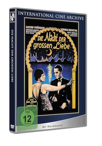 Die Nacht der grossen Liebe (1933) - Deutsche DVD-Premiere - Ein Film von Géza von Bolváry mit Jarmila Novotna und Gustav Fröhlich - Limited Edition von International Cine Archive