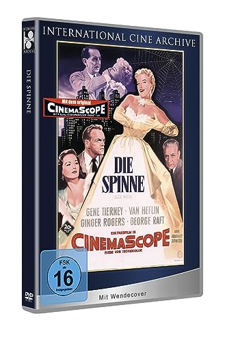 Die Spinne (USA 1954) - Deutsche DVD-Premiere - Erstmalig in original deutschen 4-Kanal-STEREO-Magnetton - Mit Ginger Rogers und Van Heflin - Limited Edition von International Cine Archive
