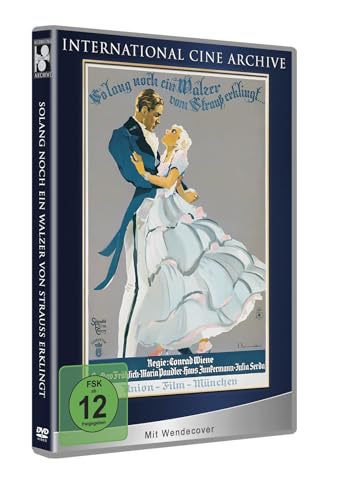 So lang noch ein Walzer von Strauss erklingt (1932) - Deutsche DVD-Premiere - Ein Film von Conrad Wiene mit Gustav Fröhlich und Julia Serda - Limited Edition von International Cine Archive