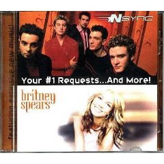 (CD Album Nsync & Britney Spears, 8 Tracks) bye bye baby / are you gonna be there / if I#m hot the one / i thought she knew / oops i did it again / one kiss from you / girl in the mirror / heart u.a. von International