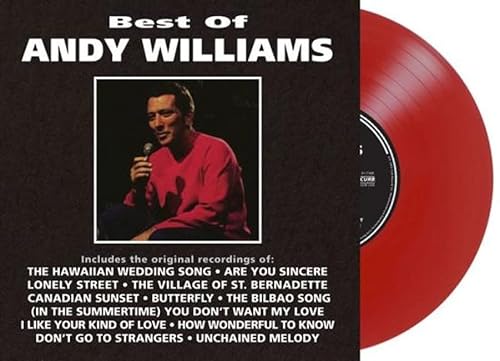 Best Of Andy Williams - Exclusive Limited Edition Clear Red Colored Vinyl LP Best Of Andy Williams - Exclusive Limited Edition Clear Red Colored Vinyl LP von Interscope Records.