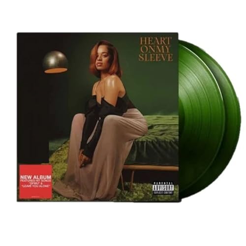 Heart On My Sleeve - Exclusive Limited Edition Olive Green Colored Vinyl 2LP w/ Alternate Artwork Cover Heart On My Sleeve - Exclusive Limited Edition Olive Green Colored Vinyl 2LP w/ Alternate Artwork Cover von Interscope Records.