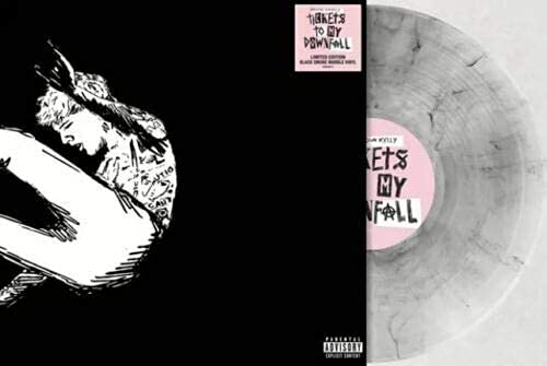 Tickets To My Downfall - Exclusive Limited Edition Black Smoke Marble Colored Vinyl LP (Only 2000 Copies Pressed Worldwide!) von Interscope Records.