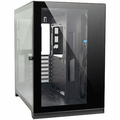 Inter-Tech C-703 Vision ATX Gaming Gehäuse, Tempered Glass, Schwarz von Intertech