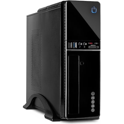 Inter-Tech IT-607 mini-ITX/μATX Gehäuse - Schwarz (ohne Netzteil) von Inter-Tech