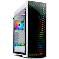 Inter-Tech Infini2 Mirror (X-908) White Edition Midi Tower ATX Gaming Gehäuse von Inter-Tech