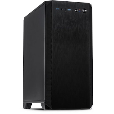 Inter-Tech Micro Tower ATX Gehäuse H-606 Schwarz gedämmt von Inter-Tech