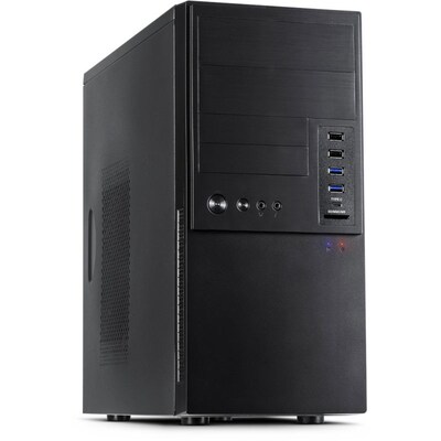 Inter-Tech Micro Tower Gehäuse IT-6865 Schwarz 2xUSB 3.0 von Inter-Tech