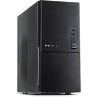 Inter-Tech Micro Tower Gehäuse IT-6865 Schwarz 2xUSB 3.0 von Inter-Tech