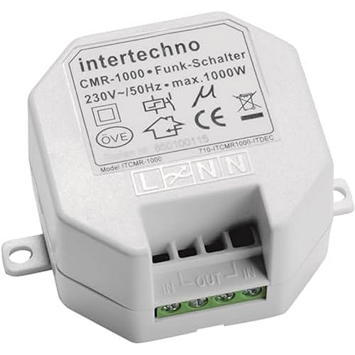 Intertechno Funk Einbauschalter CMR-1000 von Intertechno