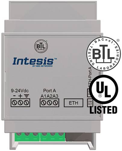 Intesis INBACRTR0320000 BACnet MS/TP Gateway 1St. Intesis INBACRTR0320000 BACnet MS/TP Gateway 1St. von Intesis