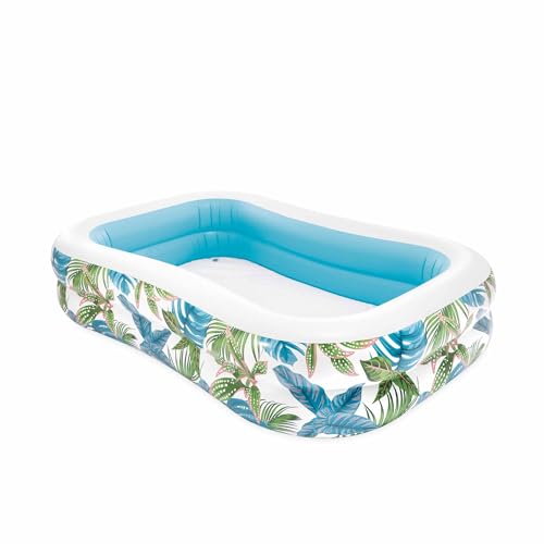 Aufblasbarer Pool, tropisch, 229 x 152 x 48 cm, 600 l von Intex