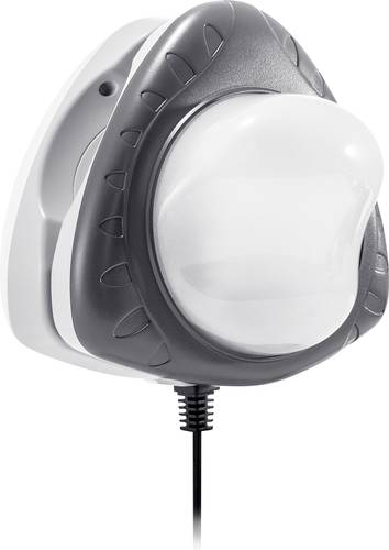 Intex 28698 Magnet LED Pool-Licht 220V, 4 Farben im Wechsel, passend für alle Frame-Pools Weiß von Intex