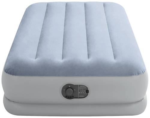 Intex 64157 TWIN DURA-BEAM COMFORT AIRBED Luftbett (L x B x H) 191 x 99 x 36cm Blau-Grau von Intex