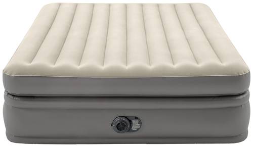 Intex 64164ND QUEEN COMFORT ELEVATED AIRBED Luftbett (L x B x H) 203 x 152 x 51cm Beige, Braun von Intex