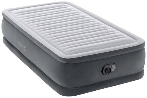 Intex 64412ND TWIN COMFORT-PLUSH AIRBED WITH FIBER-TECH RP (w/220-240V Internal Pump) Grau von Intex