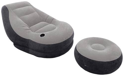 Intex 68564NP UltraLounge Sessel (L x B x H) 137 x 102 x 79cm Grau von Intex