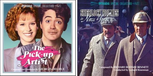 Pick-Up Artist, Georges Delerue / Sherlock Holmes In New York, Richard Rodney Bennett [Soundtrack] [Audio CD] [Import-CD] [limited] Intrada-Special-Collection von Intrada