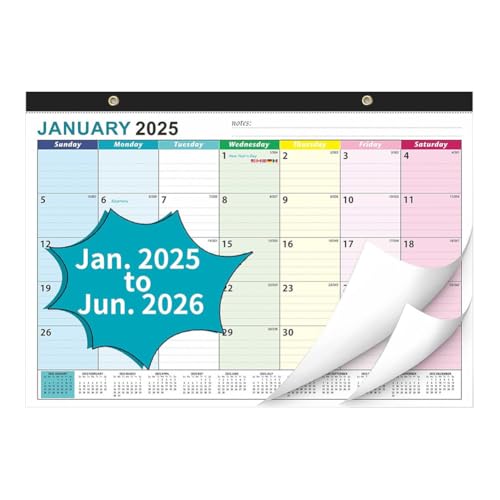 2025-2026 18-Monatsplaner Wandkalender Praktischer Abreiß-Schreibtischplaner 2025-2026 18-Monatsplaner Wandkalender Praktischer Abreiß-Schreibtischplaner von Introti