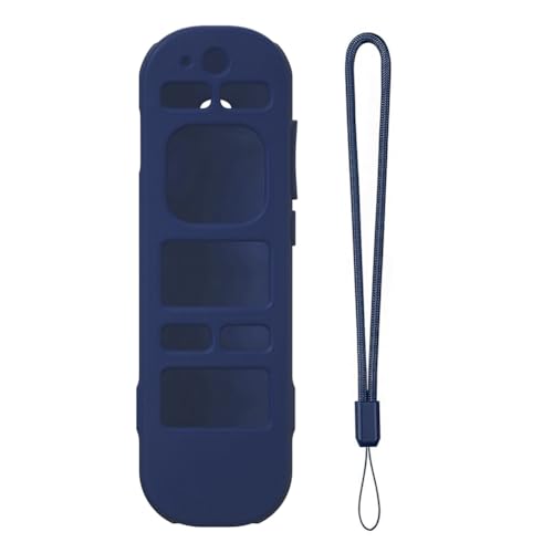 RCB1R 2024 Silikon-Schutzhülle für Fernbedienung, rutschfest, stoßfest, leuchtet im Dunkeln, mit Umhängeband, für Roku Voice Remote Pro (2. Edition) von Introti