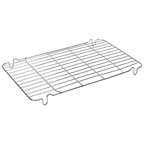 Invero® Anpassbare Ofengitter, Edelstahl, für Backofen, Grill, Kochen Grill Pan Griddle 320mm x 184mm von Invero