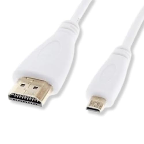Invero HDMW34 HDMW34 HDMI-Kabel, HDMI to Micro Cable 3M White, weiß, Stück: 1 Invero HDMW34 HDMW34 HDMI-Kabel, HDMI to Micro Cable 3M White, weiß, Stück: 1 von Invero
