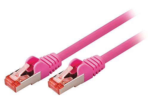 Invero Master Cat 6 Netzwerk Kabel Rosa Rose 0.15m von Invero