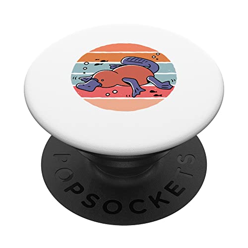 Süßes Schnabeltier PopSockets mit austauschbarem PopGrip von Invertebrates Wirbellose by Krabbelkeller