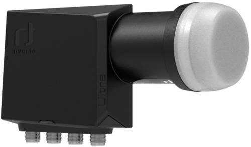 Inverto IDLT-QTL412-ULTRA-OPN Quattro-LNB Teilnehmer-Anzahl: 4 Feedaufnahme: 40mm Schwarz von Inverto