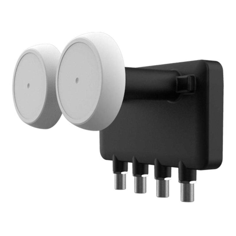 Inverto Mono Quad Monoblock 6° LNB (0.1dB UHD 4K ULN+ 13°E & 19.2°E) von Inverto