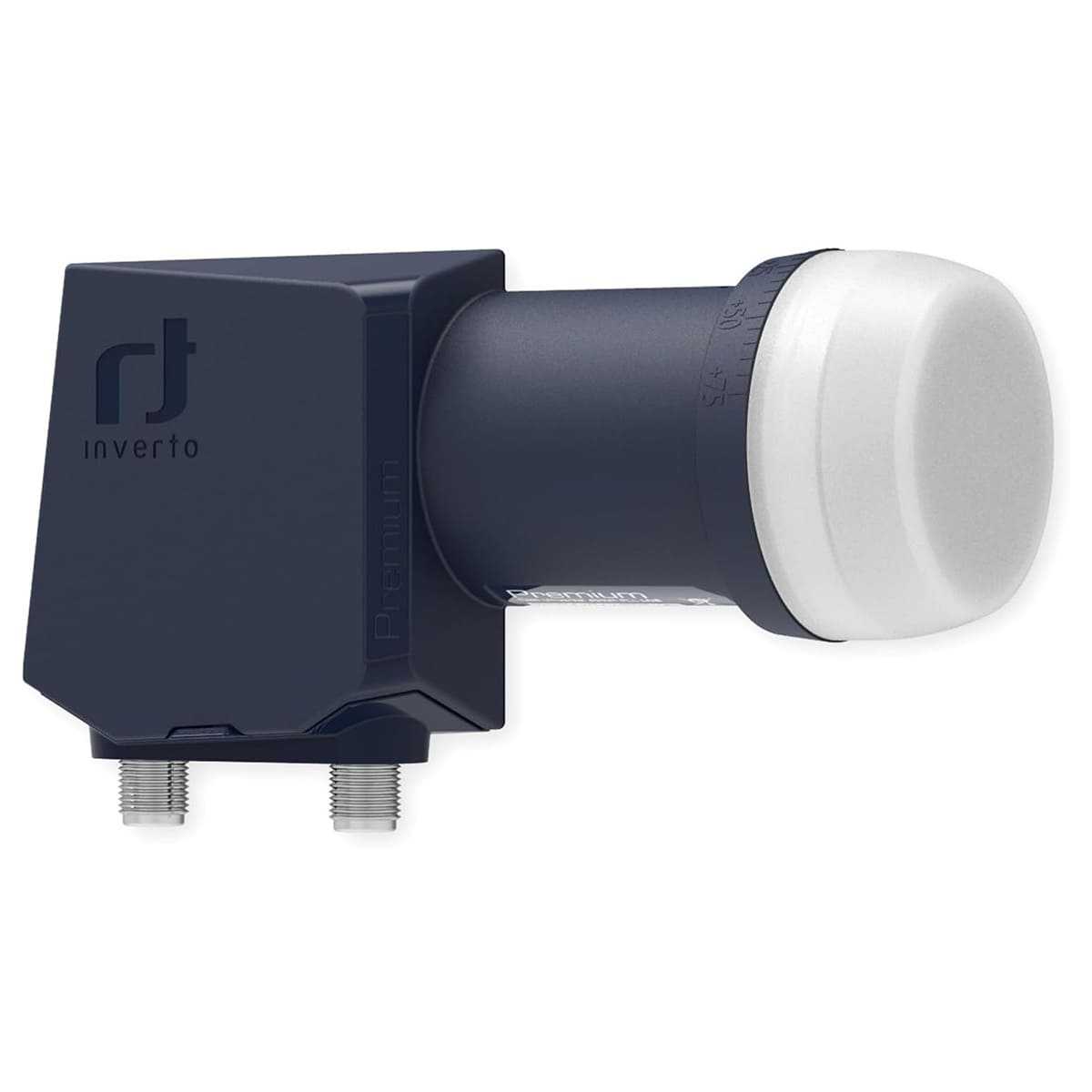 Inverto Premium IDLP-TWL413-PREMU-OPN Twin LNB (40mm PLL DVB-S2X ULN+ 4K/8K UHD) von Inverto