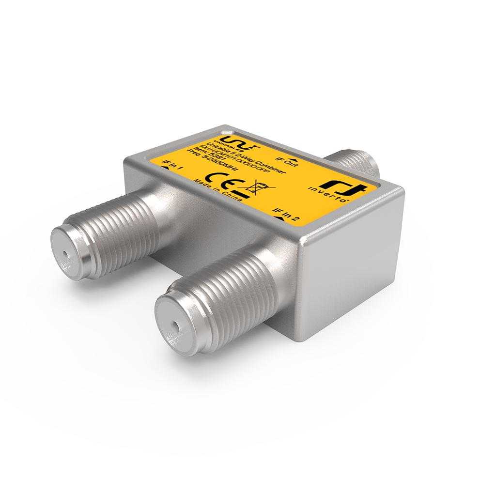 Inverto Unicable II IDLU-UCM1O1-OOO2O-OPP 2-Wege Combiner Inverto Unicable II IDLU-UCM1O1-OOO2O-OPP 2-Wege Combiner von Inverto