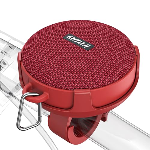 Inwa Bluetooth Lautsprecher für Fahrrad, drahtlose tragbare Dusche Reisen Fahrrad Lautsprecher, verbesserter Bass von Inwa