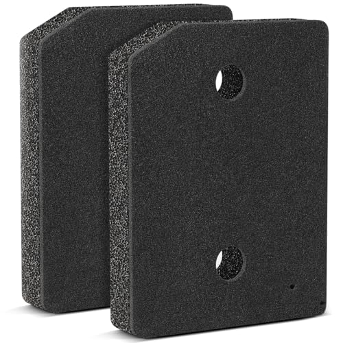 Inwee 2 Stück Filter für Miele T1 9164761 Trockner Wärmepumpentrockner Fein-Grob, Trockner Schaumstoffersatzfilter 210 x 158 x 32 mm, Schwammfilter Kondenstrockner Fusselfilter Schaumfilter Sponge von Inwee