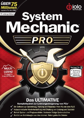 IOLO System Mechanic Professional (Windows 8 kompatibel) [Download] von Iolo