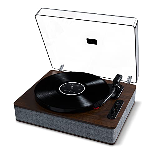 ION Audio Luxe LP – Bluetooth-Schallplattenspieler mit Lautsprechern, USB-Umwandlung, Plattenteller in voller Größe, Auto-Stopp, Kopfhörerausgang, 3 Geschwindigkeiten ION Audio Luxe LP – Bluetooth-Schallplattenspieler mit Lautsprechern, USB-Umwandlung, Plattenteller in voller Größe, Auto-Stopp, Kopfhörerausgang, 3 Geschwindigkeiten von Ion