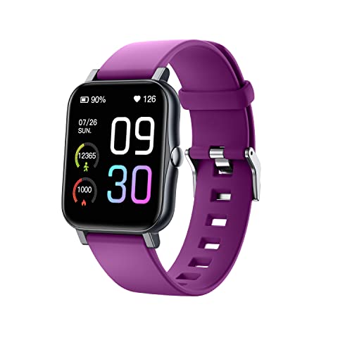 Ion GTS2 Smartwatch für iOS/Android-Telefone, 4,3 cm (1,7 Zoll), großer HD-TFT-LCD-Voll-Touchscreen, Fitness- und Schlaf-Tracker, 24/7 Messung, Körpertemperatur, Herzfrequenz, Blutdruck, Sauerstoff, von Ion