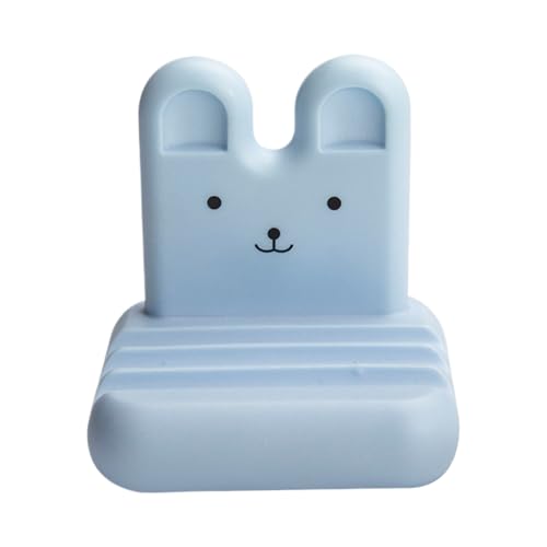 Iouyjiu Cell Phone Holder, Cute Bunny-Shaped Smartphone Stand, Multifunktionaler Schreibtisch-Zubehör, dekorativer mobiler Ständer für Bett, Sofa, oder Büro, ABS-Material, 3,15 Zoll Iouyjiu Cell Phone Holder, Cute Bunny-Shaped Smartphone Stand, Multifunktionaler Schreibtisch-Zubehör, dekorativer mobiler Ständer für Bett, Sofa, oder Büro, ABS-Material, 3,15 Zoll von Iouyjiu