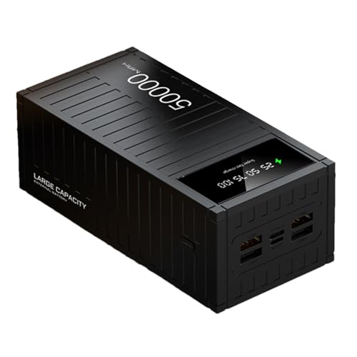 Iouyjiu Fast Charging Bank, 50.000 mAh High Capacity Pack, 66 W Rapid Charging, Multifunctional Portable Battery, Compact Travel Friendly Design for Mobile Phones Iouyjiu Fast Charging Bank, 50.000 mAh High Capacity Pack, 66 W Rapid Charging, Multifunctional Portable Battery, Compact Travel Friendly Design for Mobile Phones von Iouyjiu