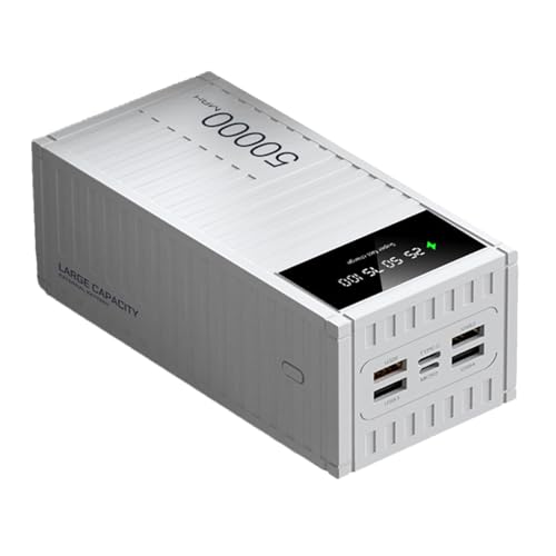 Iouyjiu Fast Charging Bank, 50.000 mAh High Capacity Pack, 66 W Rapid Charging, Multifunctional Portable Battery, Compact Travel Friendly Design for Mobile Phones Iouyjiu Fast Charging Bank, 50.000 mAh High Capacity Pack, 66 W Rapid Charging, Multifunctional Portable Battery, Compact Travel Friendly Design for Mobile Phones von Iouyjiu