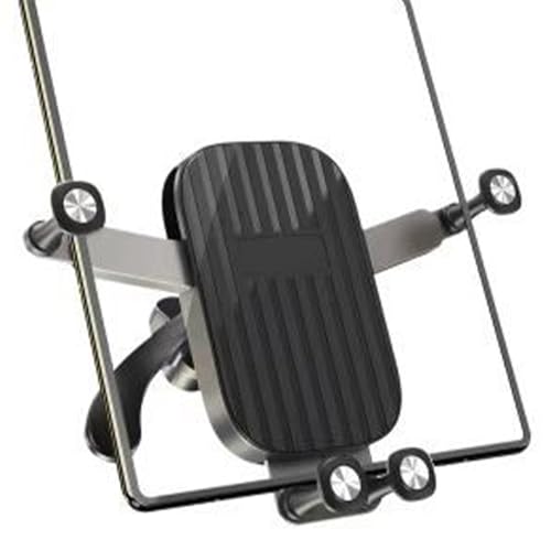 Iouyjiu KFZ Handy Halterung Smartphone Halter starke Windklemme Schnellspanner Dauerhaftes Design ideal für unterwegs navigieren 140g von Iouyjiu