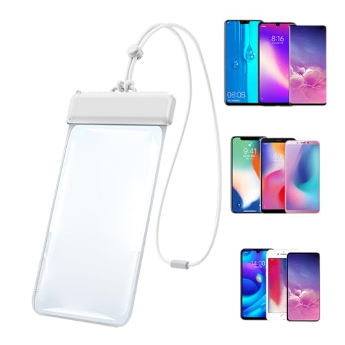 Iouyjiu Wasserdichte Telefonhülle, wasserdicht, staubdicht, große Kapazität, mit Touchscreen, für Kajak, Rafting, Angeln, Pool, Kreuzfahrt Iouyjiu Wasserdichte Telefonhülle, wasserdicht, staubdicht, große Kapazität, mit Touchscreen, für Kajak, Rafting, Angeln, Pool, Kreuzfahrt von Iouyjiu