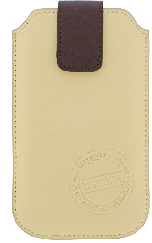 Iphoria 12736 Fun Trend Case für große Smartphone wie HTC SensationXL Größe XXL beige von Iphoria