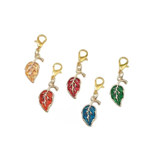 Ipotkitt 100 Stück zufällige Blattförmige Emaille-Schlüsselanhänger, Metall-Pflanzen-Charms, Frühlings-Thema, Karabinerverschlüsse, Charms, DIY, Handwerk, Rucksack, hängende Dekoration Ipotkitt 100 Stück zufällige Blattförmige Emaille-Schlüsselanhänger, Metall-Pflanzen-Charms, Frühlings-Thema, Karabinerverschlüsse, Charms, DIY, Handwerk, Rucksack, hängende Dekoration von Ipotkitt