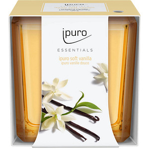 ipuro Duftkerze Soft Vanilla gelb Vanilla von Ipuro